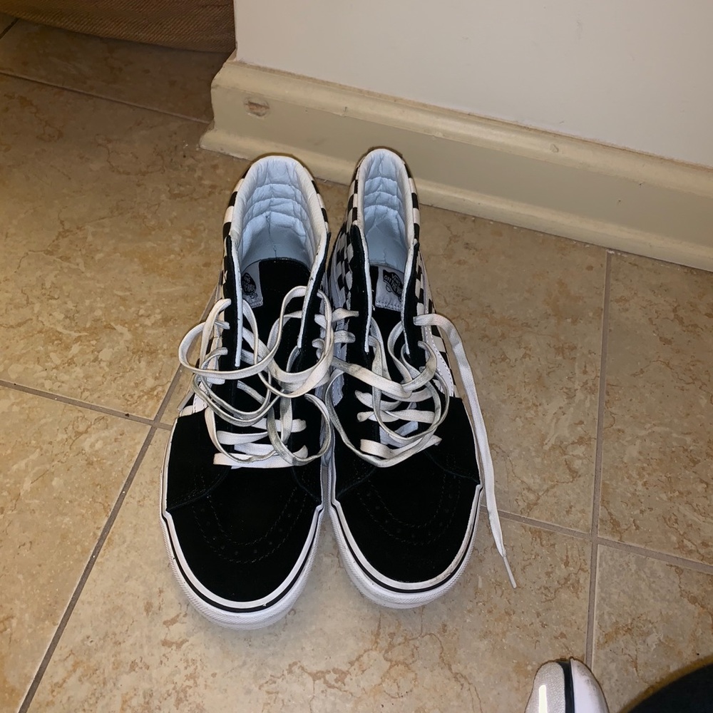 Checkered Vans